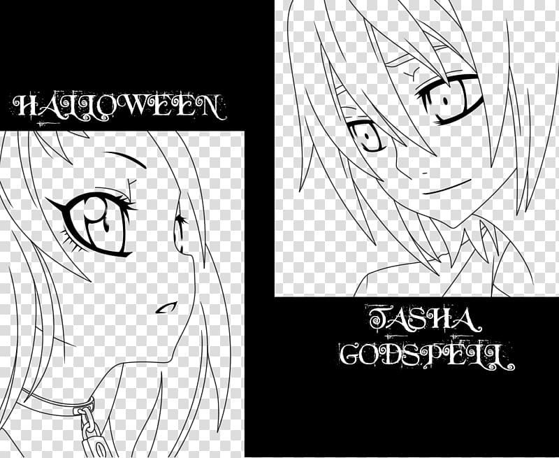 Line art Witch Hunter Manga Sketch, Godspell transparent background PNG clipart