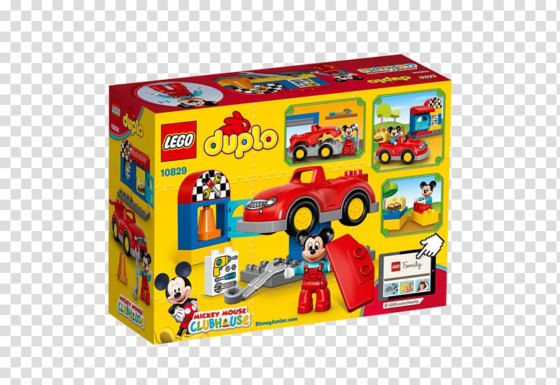 Mickey Mouse LEGO 10597 DUPLO Mickey & Minnie Birthday Parade LEGO 10829 DUPLO Mickey\'s Workshop LEGO 10596 DUPLO Disney Princess Collection Minnie Mouse, mickey mouse transparent background PNG clipart