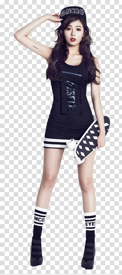 Hyuna 4Minute K-pop Bubble Pop! Korean idol, Krystal Jung transparent background PNG clipart