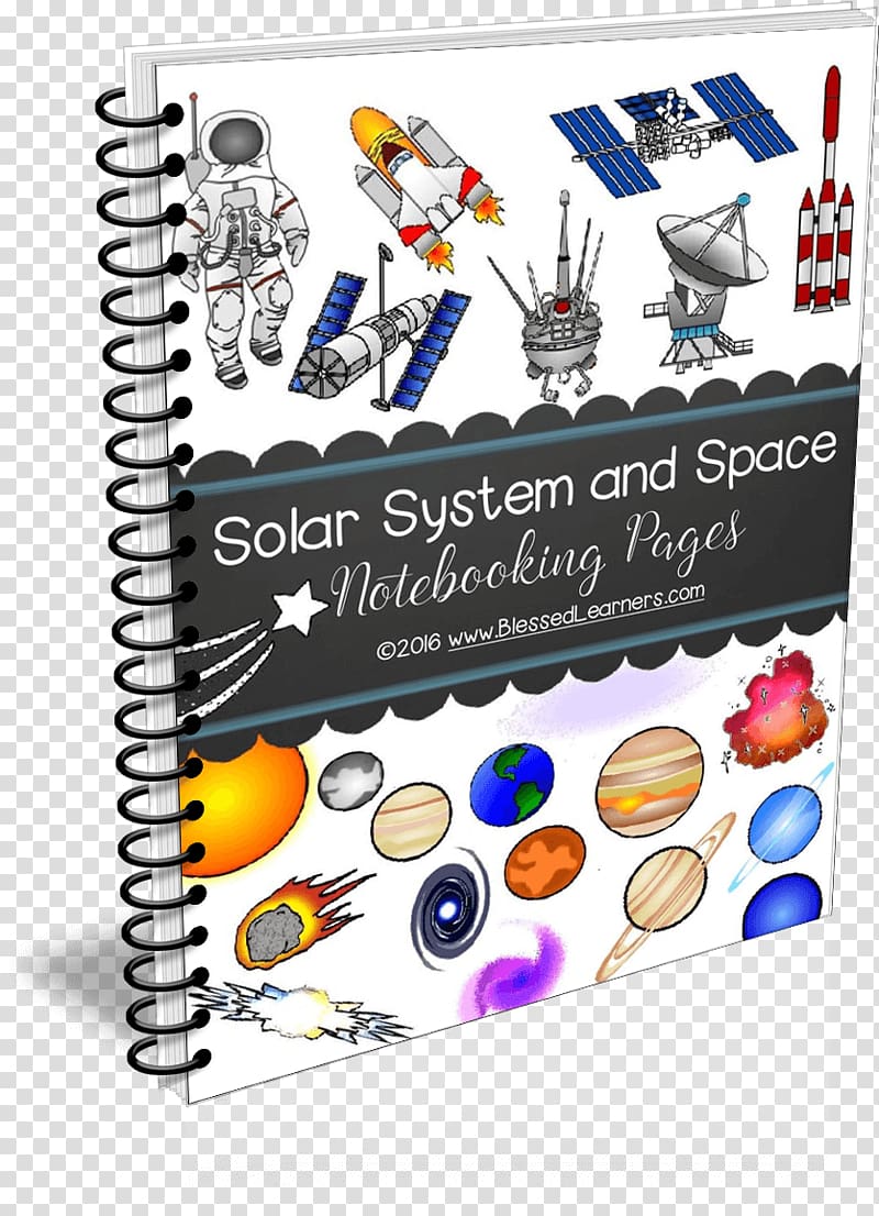 Astronomy Solar System Earth Planet Outer space, Spiral Binder transparent background PNG clipart
