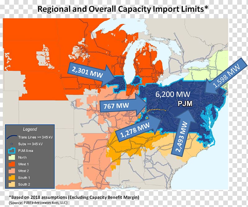 PJM Interconnection Map Midcontinent Independent System Operator Energy Public utility, rise in price transparent background PNG clipart