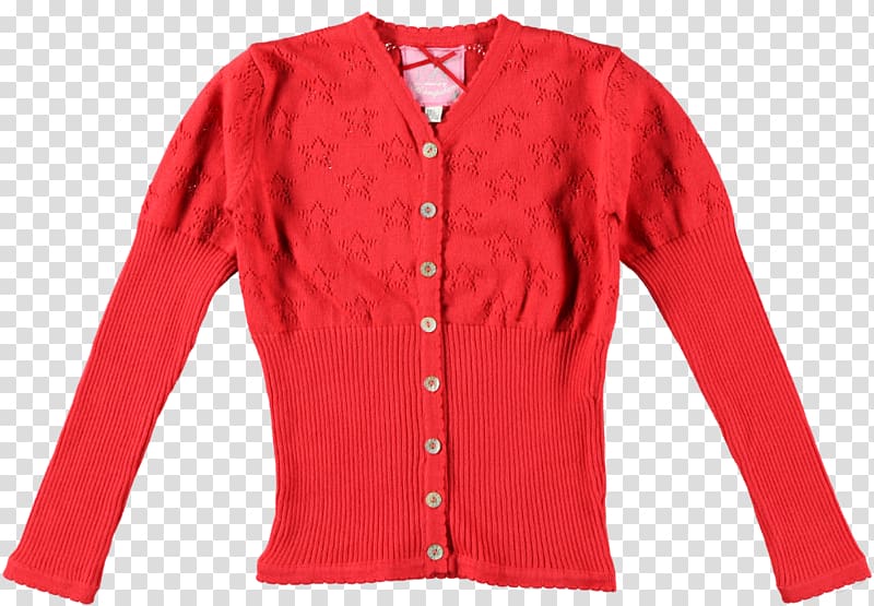 Cardigan Sleeve Button Neck Barnes & Noble, red undershirt transparent background PNG clipart