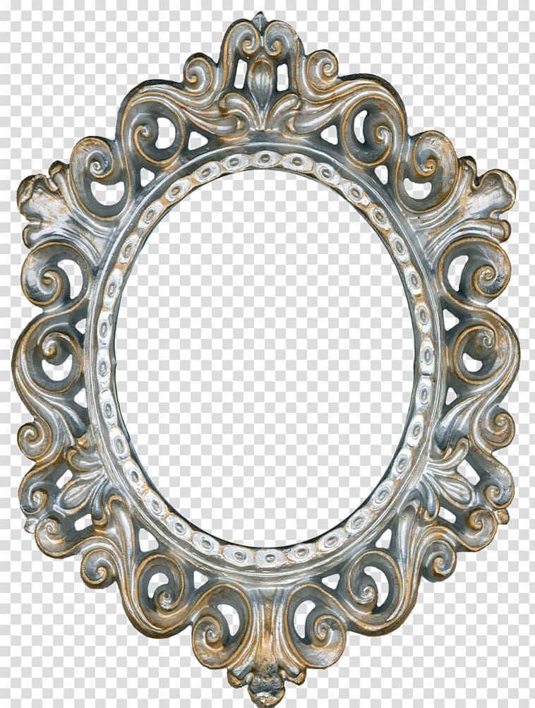 Frames Mirror Decorative arts , vintage gold transparent background PNG clipart