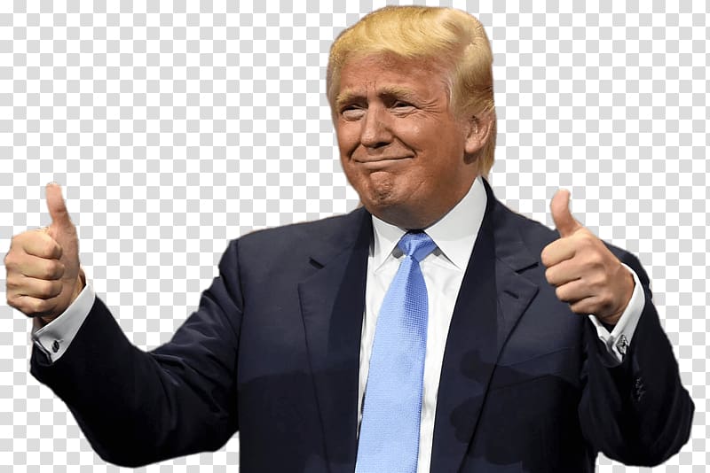 Donald Trump transparent background PNG clipart