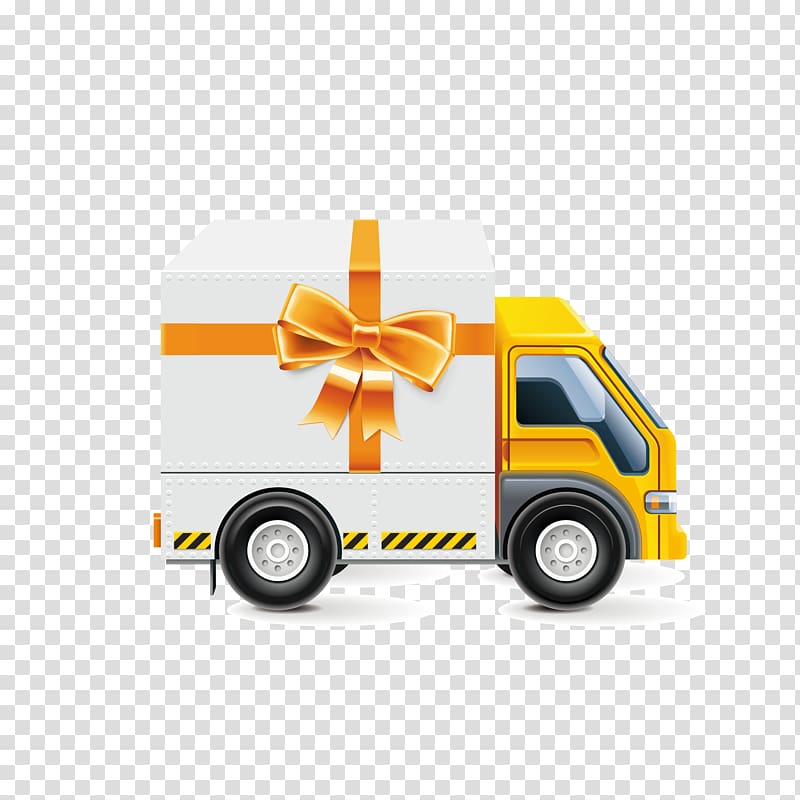 Car, Love delivery truck transparent background PNG clipart