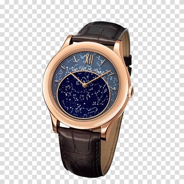 Van Cleef & Arpels Watch Clock Luxury Complication, Watch transparent background PNG clipart