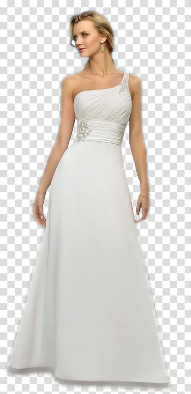 Wedding dress Bride Gown A-line, dress transparent background PNG clipart