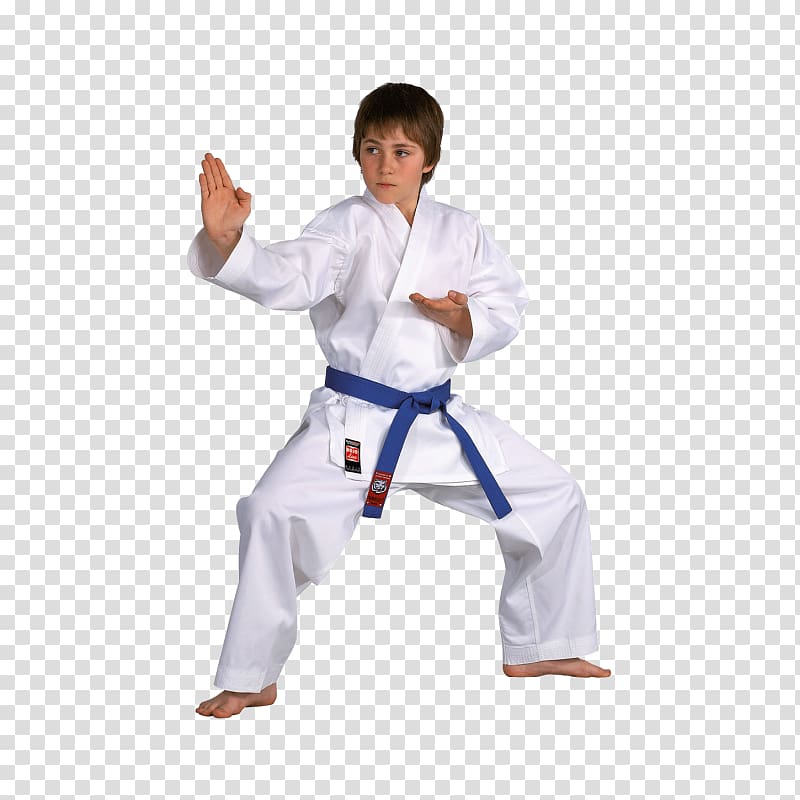 Karate gi Kyokushin Dojo Shotokan, taekwondo material transparent background PNG clipart