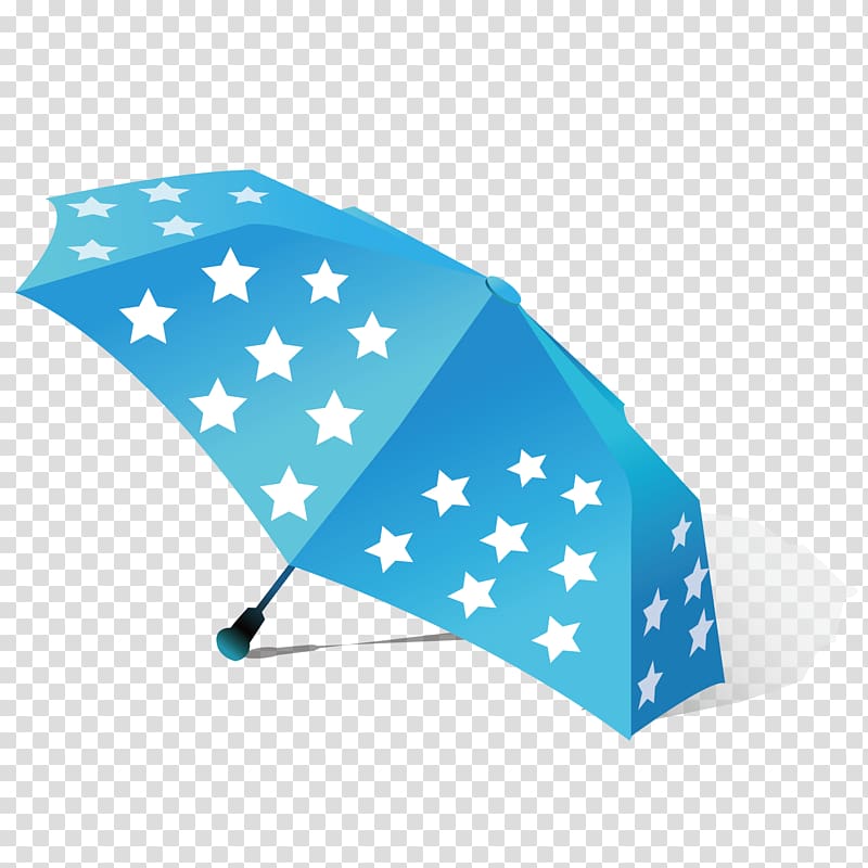 Household goods Umbrella, Blue umbrella material transparent background PNG clipart