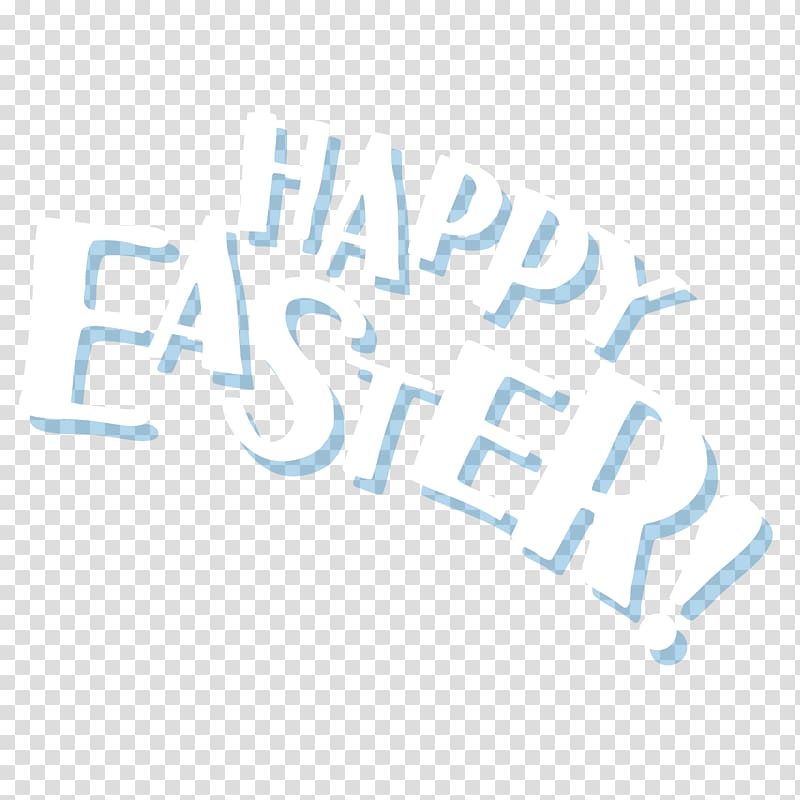 Easter Bunny Easter egg, Easter Happy Art Word material transparent background PNG clipart