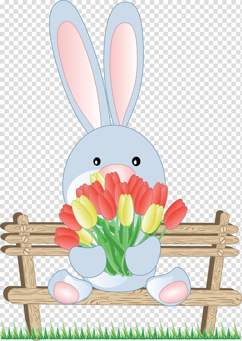 Easter Bunny Birthday Holiday Rabbit, Easter transparent background PNG clipart