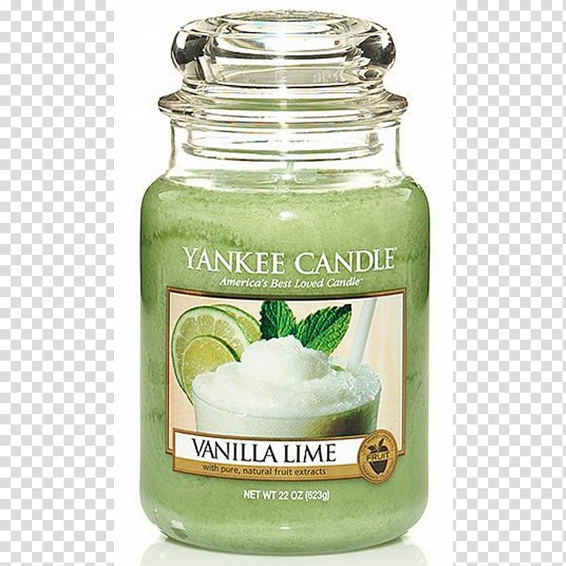 Yankee Candle Tealight Vanilla Lime, Candle transparent background PNG clipart