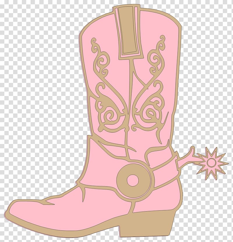 Cowboy boot High-heeled footwear , cowgirl transparent background PNG clipart