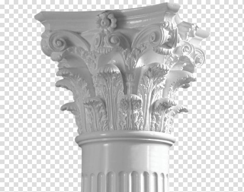 Column Baroque architecture Capital Tuscan order, column transparent background PNG clipart