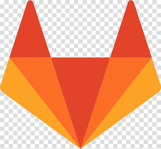 orange fox face logo , Gitlab Logo transparent background PNG clipart