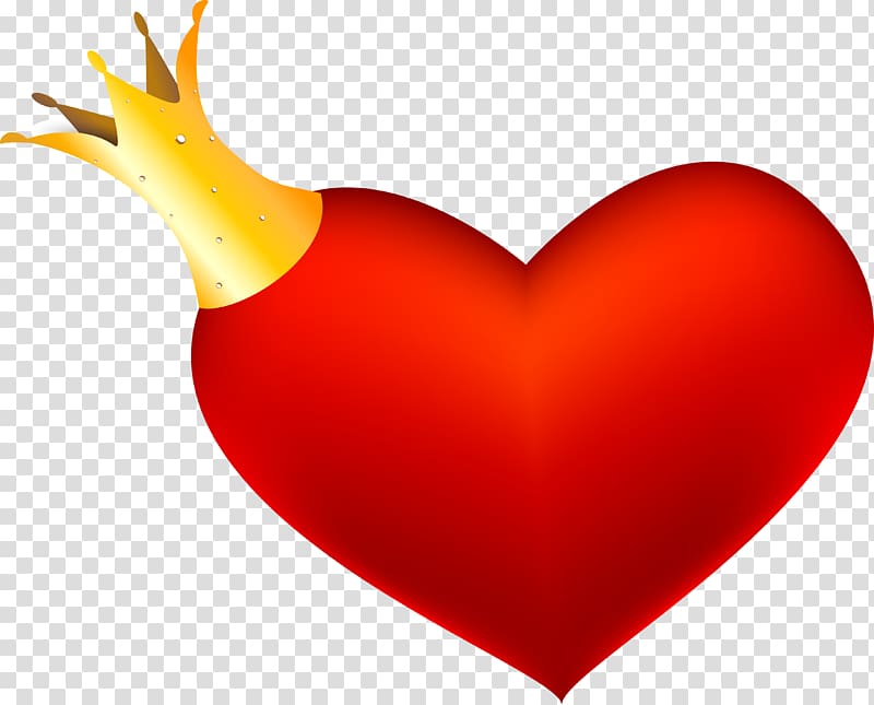 Heart Crown, crown transparent background PNG clipart