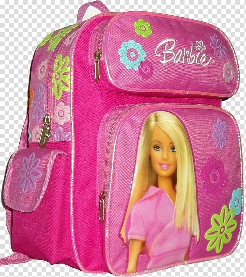 Baggage Backpack Barbie Child, bag transparent background PNG clipart