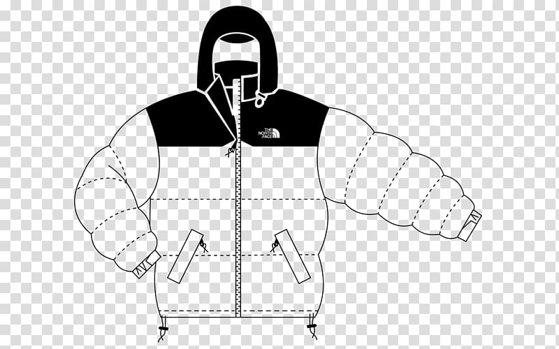 Nuptse Outerwear Jacket The North Face Brand, jacket transparent background PNG clipart