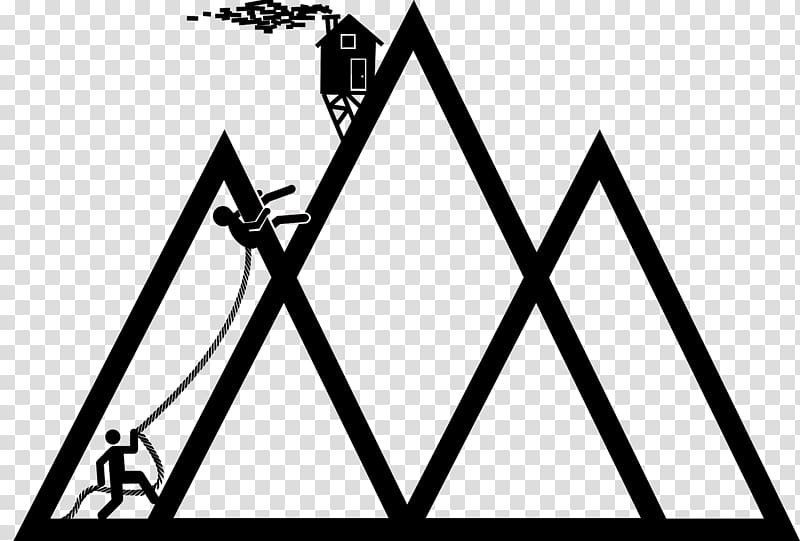 Triangle Flickr Room Shelf Oil, mountain climbing transparent background PNG clipart