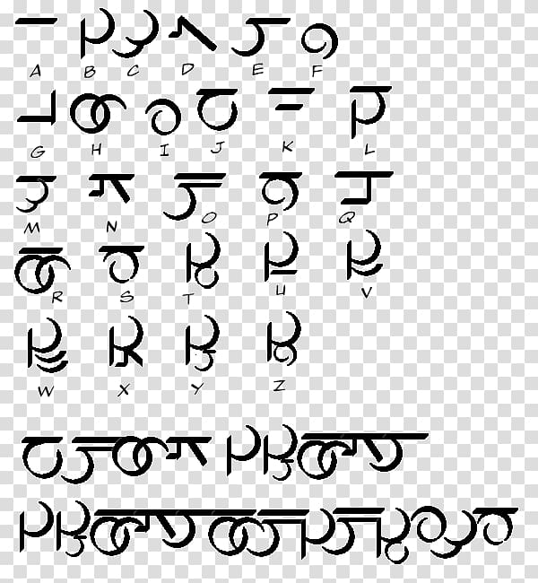 Theban alphabet Alien Alphabet English Language, symbol transparent background PNG clipart