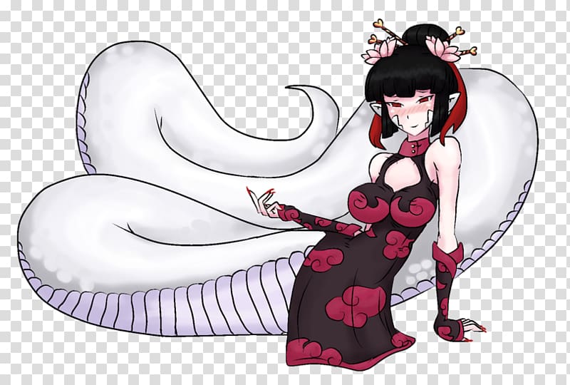 Encyclopedia Wiki Anime Chibi Fandom, monster girl snake transparent background PNG clipart