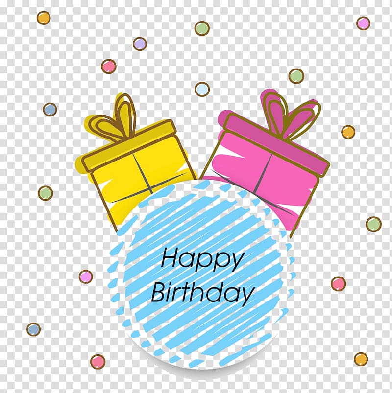 birthday elements transparent background PNG clipart