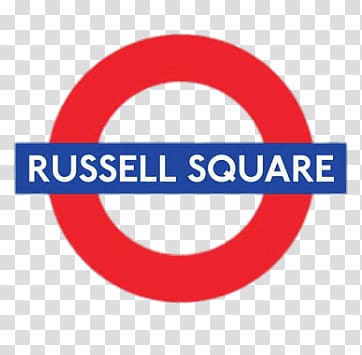 Russell Square text, Russel Square transparent background PNG clipart