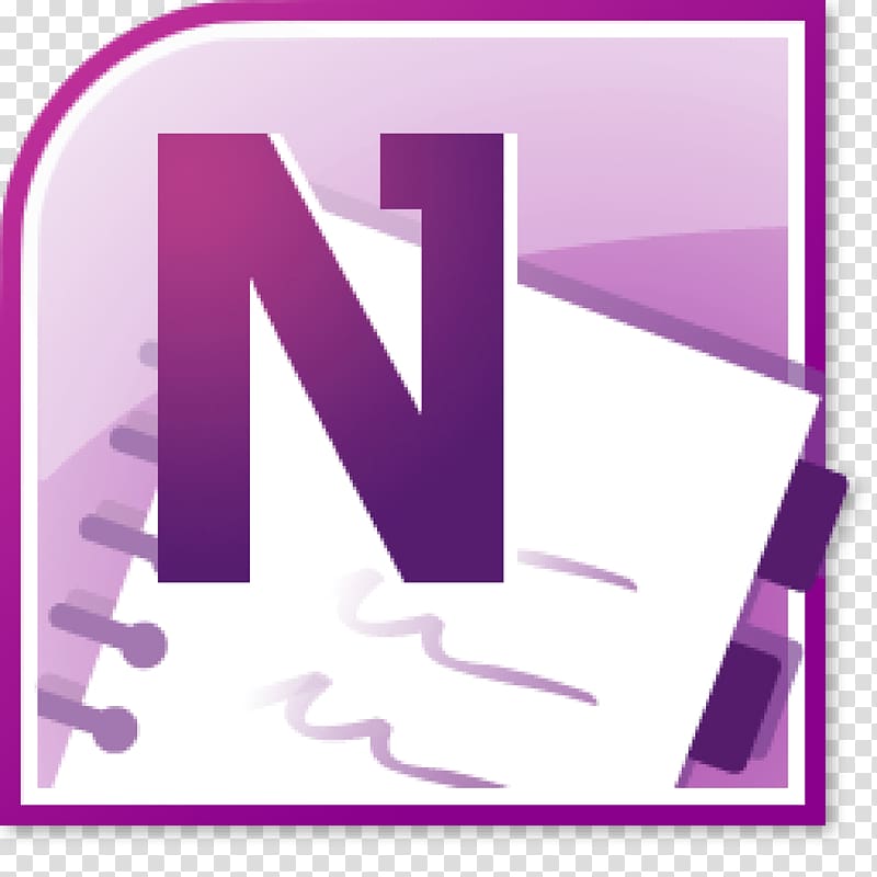 Microsoft OneNote Microsoft Office Computer Software Evernote, OneNote transparent background PNG clipart