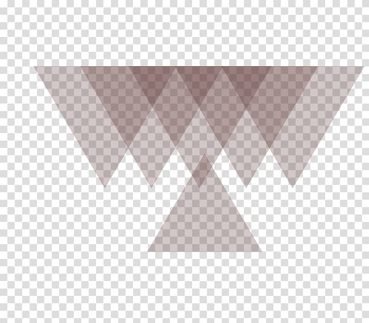 Triangle Designer Pattern, Triangle decorative material design transparent background PNG clipart