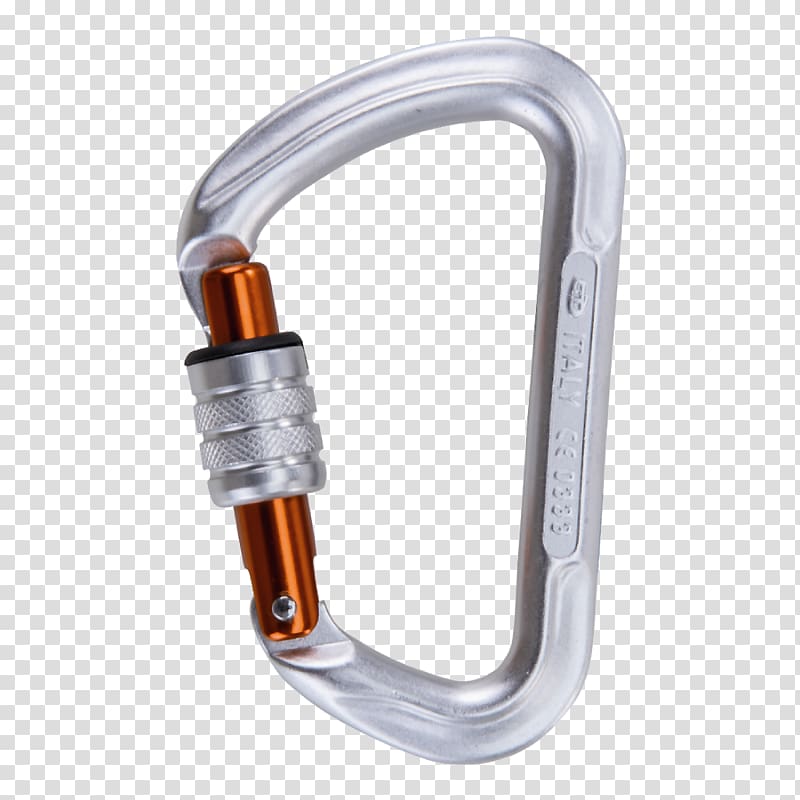 Carabiner transparent background PNG clipart