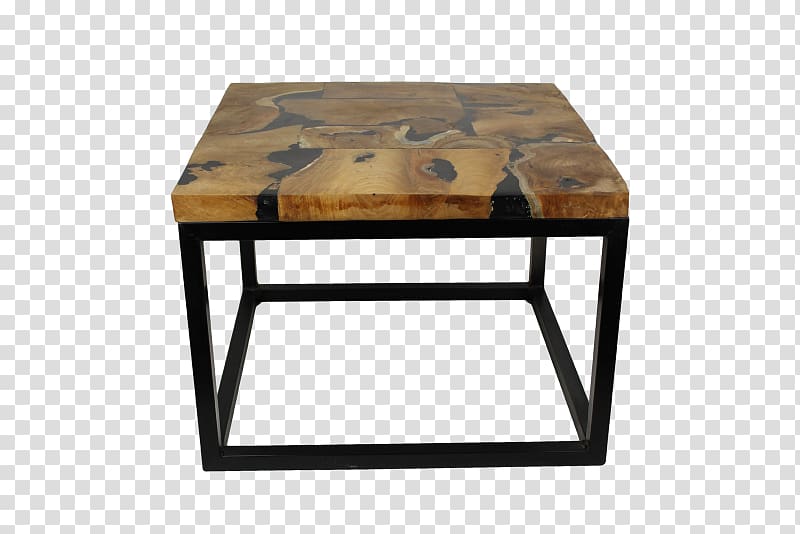 Coffee Tables Square Kayu Jati, iron table transparent background PNG clipart