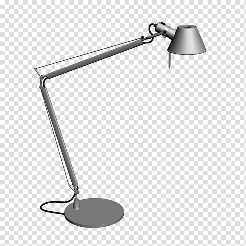 Table Light fixture Lighting Tolomeo desk lamp Artemide, planner transparent background PNG clipart
