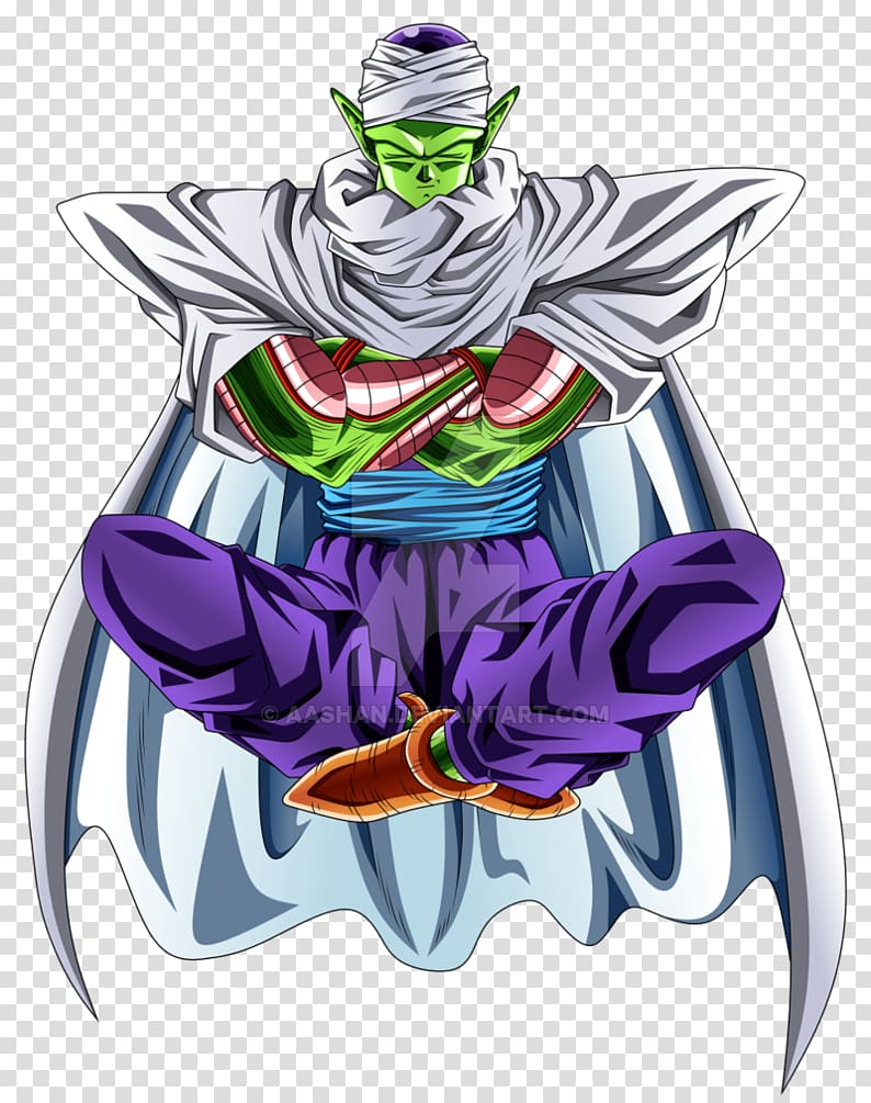 HOW TO DRAW PICCOLO FROM DRAGON BALL 