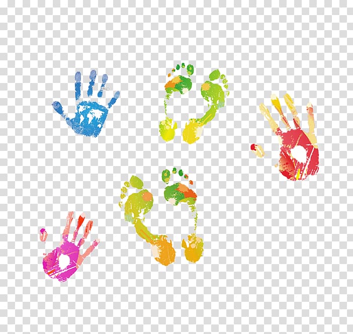 Paint.net Computer file, Palm and footprints transparent background PNG clipart