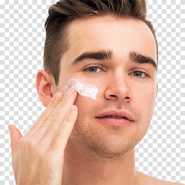 Skin care Facial care Man Face, man transparent background PNG clipart