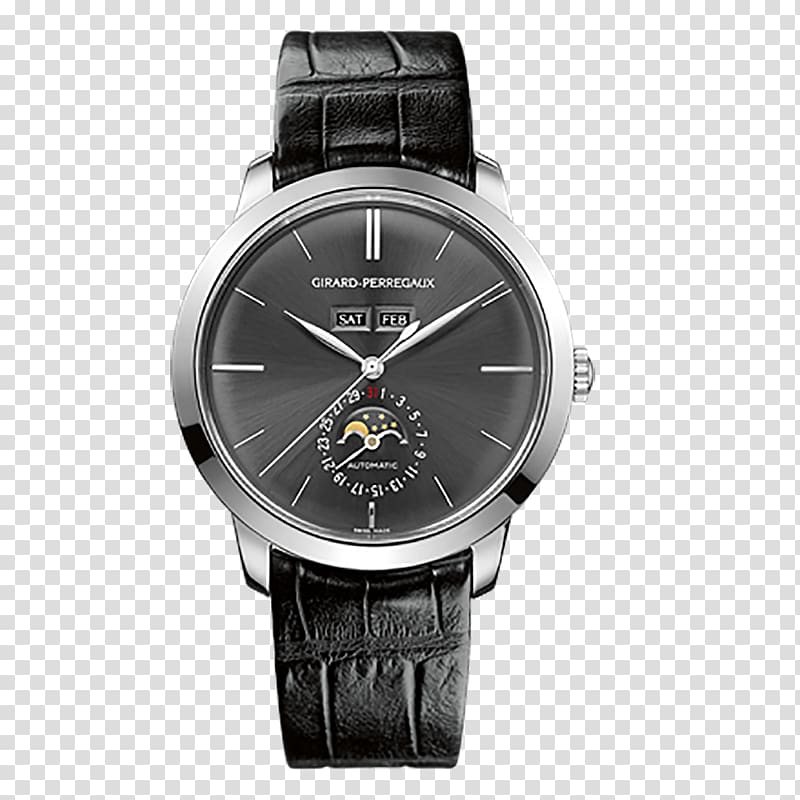 Girard-Perregaux Watch Vacheron Constantin Chronograph Annual calendar, watch transparent background PNG clipart