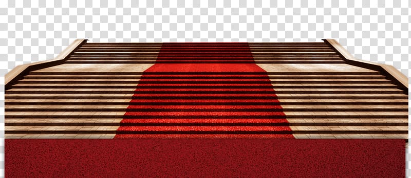 Stairs Red carpet, stairs transparent background PNG clipart