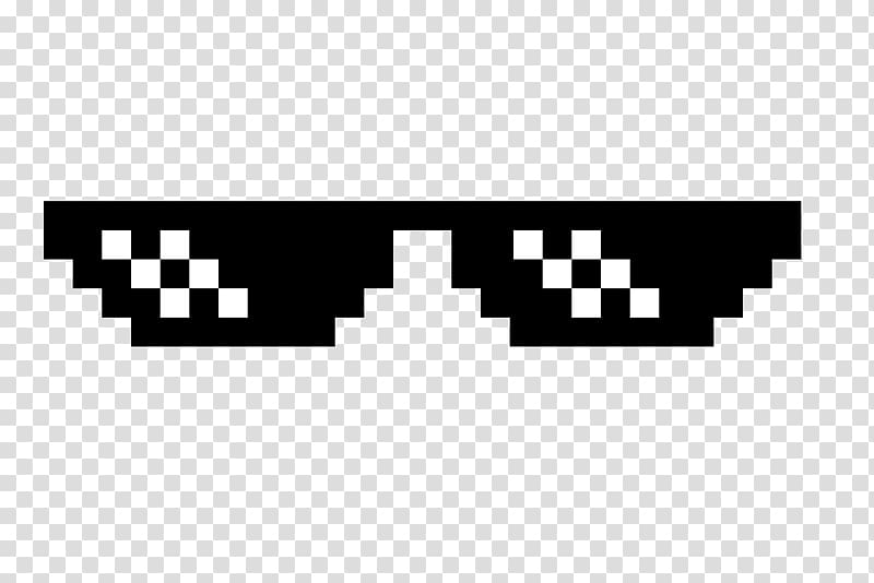 Sunglasses Thug Life , cool transparent background PNG clipart