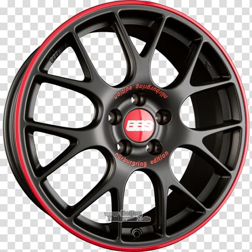 Car Rim Alloy wheel BBS Kraftfahrzeugtechnik, car transparent background PNG clipart