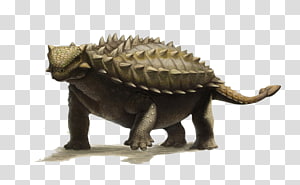 dinosaur with one spike on back