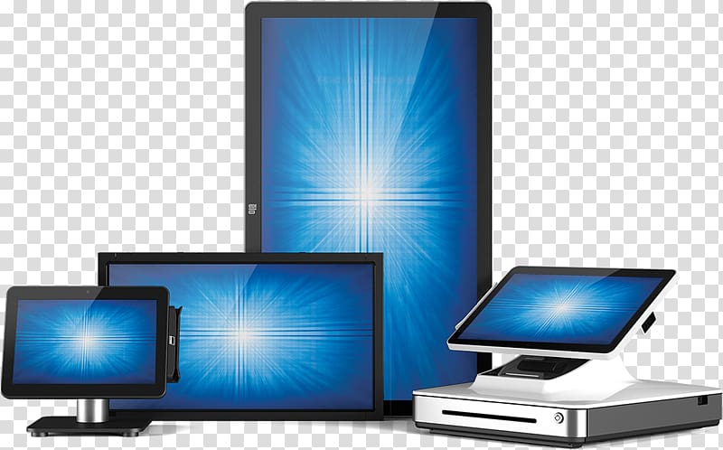 Touchscreen Computer Monitors Point of sale Microsoft Surface, Computer transparent background PNG clipart