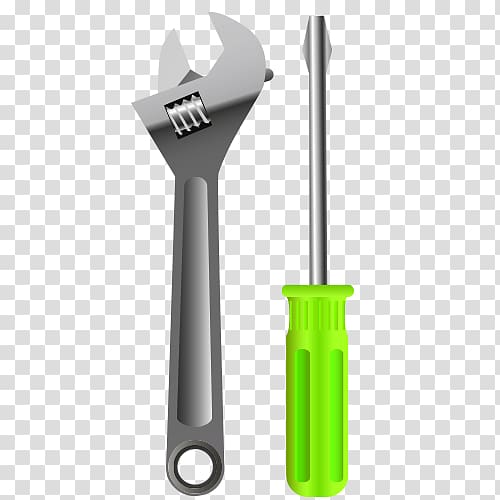 Tool Adobe Illustrator, Cartoon wrench transparent background PNG clipart