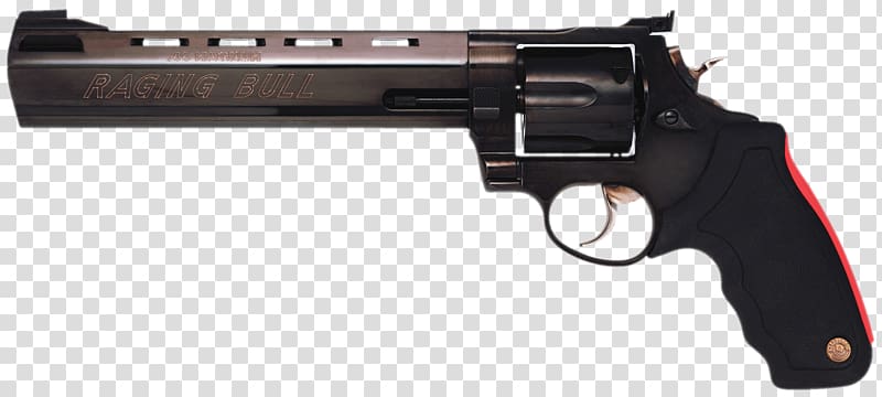 Taurus Raging Bull .44 Magnum .22 Winchester Magnum Rimfire Revolver, raging bull revolver transparent background PNG clipart