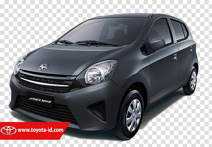 City car Daihatsu Ayla Toyota, toyota transparent background PNG clipart