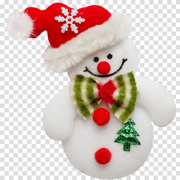 Ded Moroz Santa Claus Christmas Snowman, Wearing red Christmas hats Snowman transparent background PNG clipart