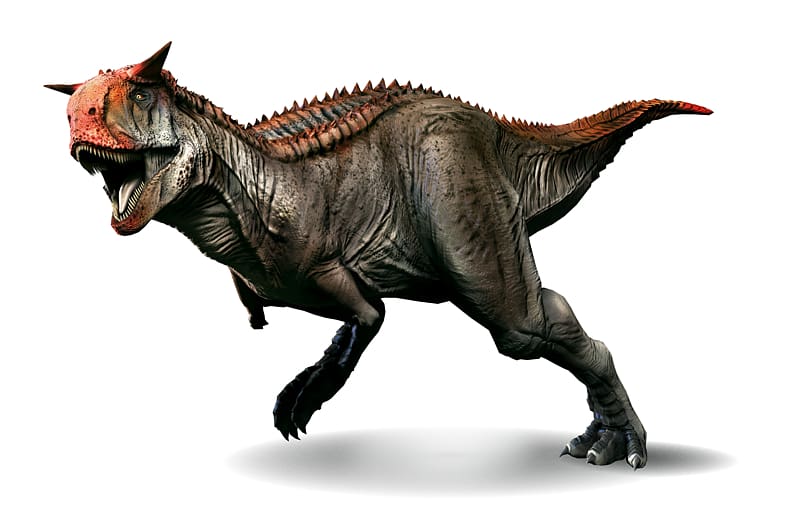 Primal Carnage: Extinction Carnotaurus Tyrannosaurus Spinosaurus, dinosaur transparent background PNG clipart