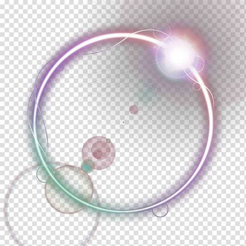 Light Halo effect, Color halo halo effect element transparent background PNG clipart