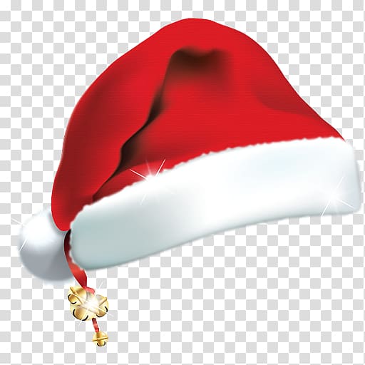 christmas santa hat element material transparent background PNG clipart
