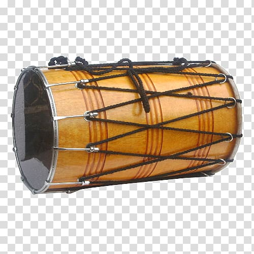 Dholak Musical Instruments Snare Drums, musical instruments transparent background PNG clipart