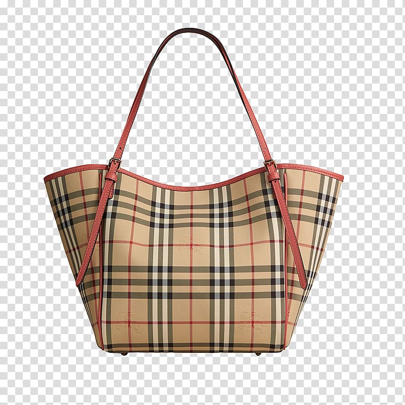 burberry tote leather